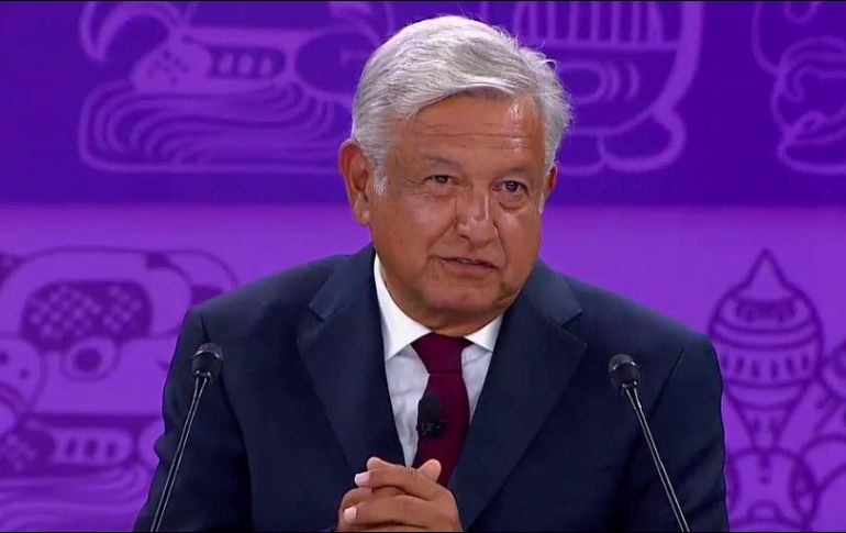 Andrés Manuel López Obrador en su participación en el tercer debate. YOUTUBE/INETV