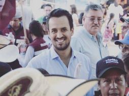 El candidato a la alcaldía de Zapopan por Morena, Hiram Torres. FACEBOOK / Hiram Torres