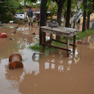 Reportan inundaciones más severas y con tierra
