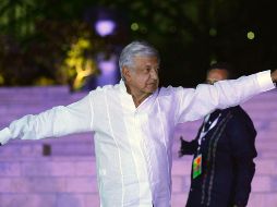 Andrés Manuel López Obrador encabeza las encuestas del mejor y el peor desempeño durante el debate presidencial realizado en Mérida, Yucatán. AFP / L. Pérez