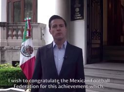 Para el Mandatario, la elección es un reconocimiento a los tres países y un voto de confianza a la capacidad de organización, a la calidad de la infraestructura y a los servicios que México ofrece. TWITTER / @EPN