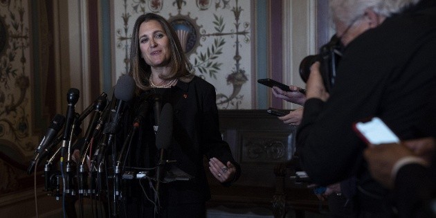 Canad&aacute; denuncia en Washington por aranceles "absurdos"