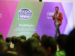 Lemus durante su participación en la Expo Candidatos #PitchNigh. TWITTER/@PabloLemusN