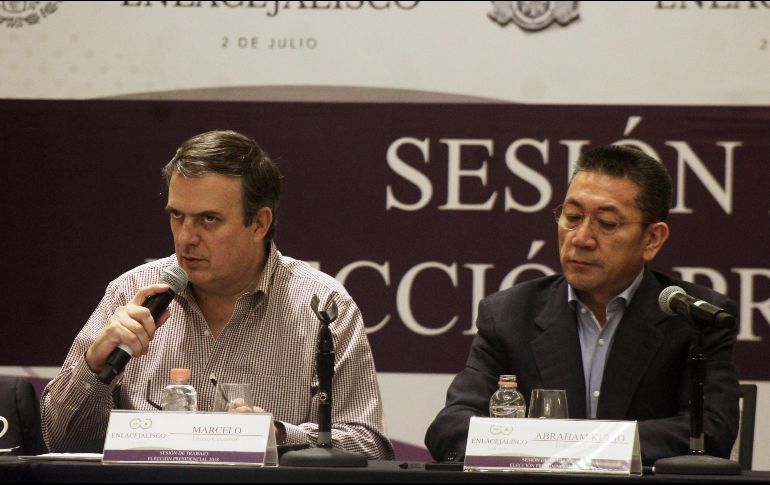 Tras la reunión, Ebrard dijo que el encuentro fue productivo y afirmó que es necesario que la voz de Jalisco se escuche más en la discusión de temas nacionales. EL INFORMADOR / E. Barrera
