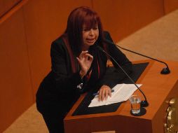 La aspirante acusó que se distorsionó la información y eso se debe a que están denunciando actos de corrupción realizados por Miguel Ángel Mancera, Héctor Serrano y Leonel Luna. NTX / ARCHIVO