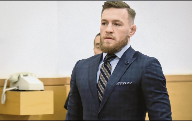 El peleador irlandés podría enfrentar una condena de siete años de prisión por sus actos en Brooklyn. AP/R. Abbasi