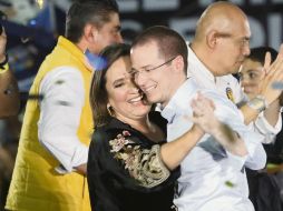 Encuentro. Ricardo Anaya estuvo con simpatizantes y colaboradores. ESPECIAL