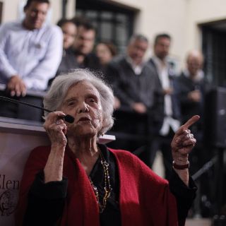 Inauguran la casa sede de la Fundación Elena Poniatowska