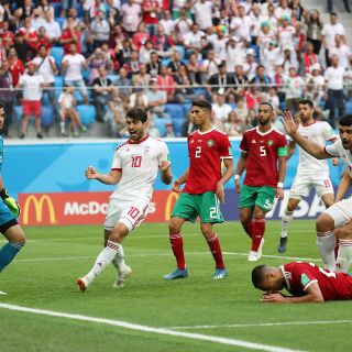 Autogol agónico da triunfo a Irán sobre Marruecos en Rusia