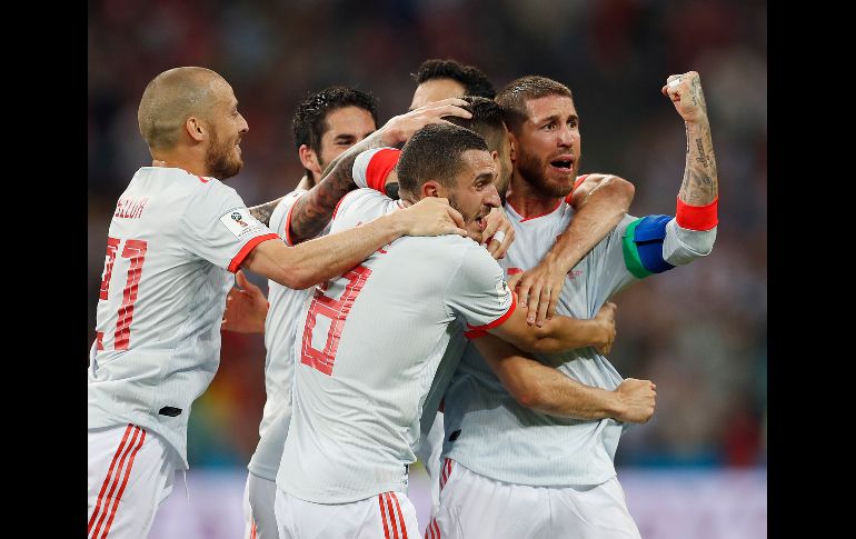 El duelo de Portugal vs España era uno de los más esperados del arranque del Mundial y no decepcionó. AFP / J. Nackstrand