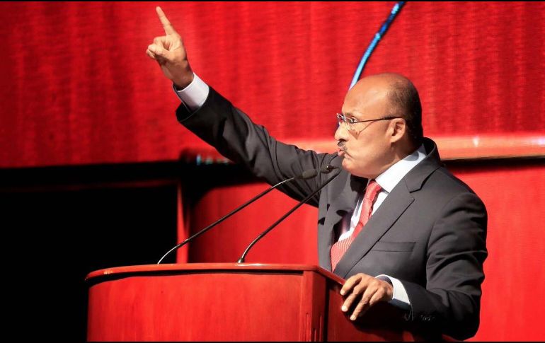 El priista aseveró que las elecciones se ganan en el convencimiento, en el argumento, trabajando en la tierra y por la gente. TWITTER / @JuarezCisneros