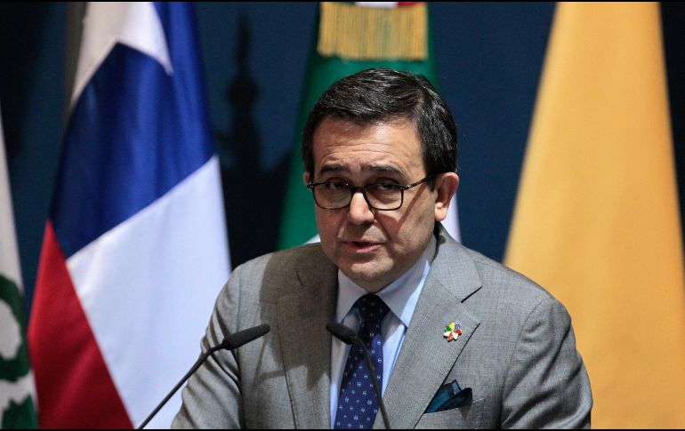 Guajardo y el canciller mexicano Luis Videgaray informaron también las conclusiones de la reunión de ministros de la Alianza del Pacífico. EFE/ M. Guzmán