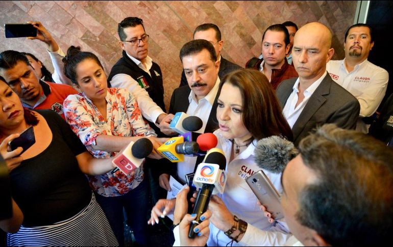 Lomelí y Delgadillo acusan a Alfaro de enriquecerse durante su administración al frente de Guadalajara. TWITTER / @ClaudDelgadillo