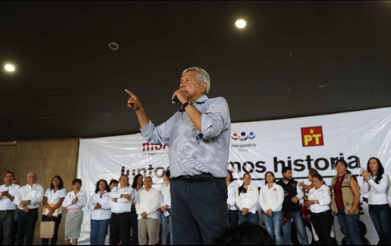 Agregaron que parte del objetivo de la coalición es combatir la corrupción en México. SUN/ V. Rosas