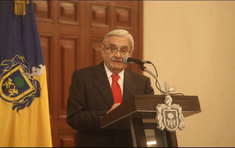 Dau Flores fue fundador del Colegio de Ingenieros Civiles del Estado de Jalisco y presidente de la Junta de la Comisión Estatal del Agua en la administración de Aristóteles Sandoval. EL INFORMADOR / ARCHIVO