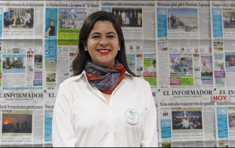 Ana González, candidata independiente por el Distrito 6. EL INFORMADOR
