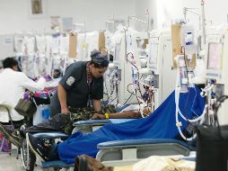 Los pacientes se encuentran en espacios aptos y con espacio durante su tratamiento. EL INFORMADOR/G. Gallo