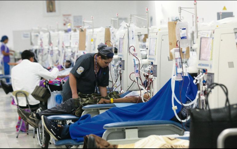 Los pacientes se encuentran en espacios aptos y con espacio durante su tratamiento. EL INFORMADOR/G. Gallo