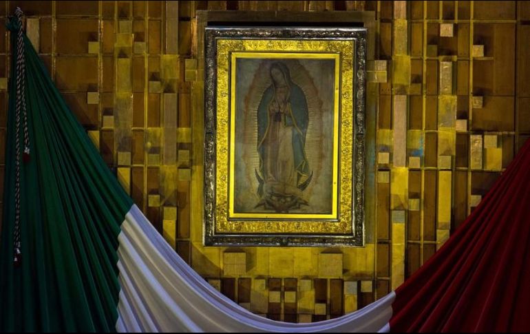 Muchos son los misterios que envuelven a la imagen de la Virgen de Guadalupe estampada en el ayate de Juan Diego. NTX / ARCHIVO