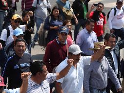 La Sección 22 del SNTE pide abrogación de la reforma educativa y el reconocimiento del Plan para la Transformación de la Educación de Oaxaca. SUN/Archivo