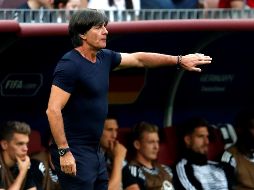 Bajo el mando de Löw, la Mannschaft busca revalidad el título mundial de 2014. EFE/A. Estévez