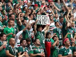 El polémico coro ha desembocado ya en siete multas de la FIFA a la Federación Mexicana, por un total superior a los dos millones de dólares. NTX / J. Arciga