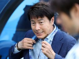 El equipo de ''Chicharito'' Hernández ''va a ser un oponente formidable, pero vamos a ver el partido con Alemania y encontrar la manera'', de enfrentarlo, agregó el DT surcoreano. EFE / V. Novgorod