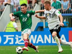 México derrotó por 1-0 a Alemania gracias al tanto de Hirving Lozano y se convirtió junto a Uruguay en los únicos representantes de Latinoamérica en debutar con triunfo en Rusia. EFE / J. Méndez