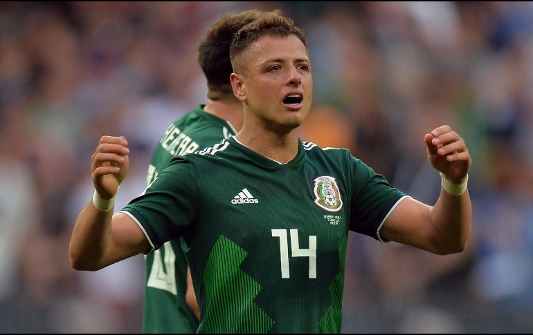 Al final, México lo ganó por la mínima para conseguir uno de los resultados más importantes en la historia del futbol mexicano. EFE /  P. Powell