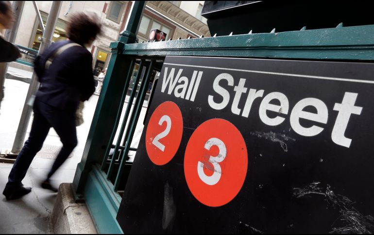 Wall Street cerró mixto y con un descenso del 0.41 por ciento en el Dow Jones. AP / ARCHIVO