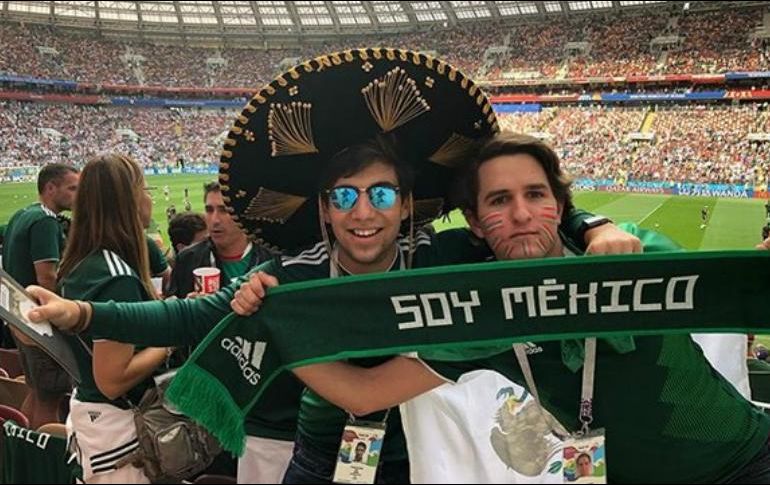 El hijo del ex presidente y Margarita Zavala ha compartido su experiencia en el Mundial a través de sus redes sociales. INSTAGRAM / luisfe_calderon