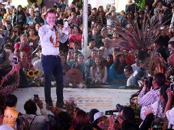 El aspirante criticó a Donald Trump a través de su cuenta de Twitter. SUN/A. Ojeda