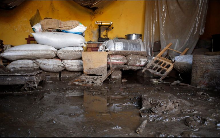 Las lluvias dañaron gravemente 6 viviendas, el apoyo gubernamental a sus ocupantes es poco probable dado que se ubican en terrenos irregulares. NOTIMEX/Archivo