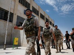 El número de soldados se ha incrementado en el área con el objetivo de tomar un enclave controlado por los terroristas. AP/L. Pitarakis