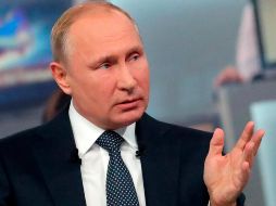 Putin fue reelegido presidente en marzo pasado con el 76.7% de los votos. AP/M. Klimentyev