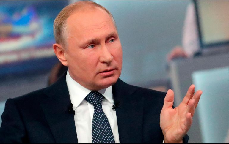 Putin fue reelegido presidente en marzo pasado con el 76.7% de los votos. AP/M. Klimentyev