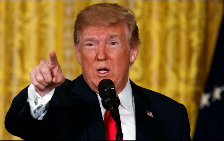 El mandatario se pronunció en un momento en el que su gobierno afronta críticas de ambos partidos debido a la separación de al menos dos mil niños inmigrantes indocumentados de sus padres en la frontera con México. AP / E. Vucci