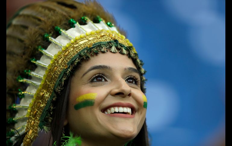 Con los colores de Brasil. AP/Archivo