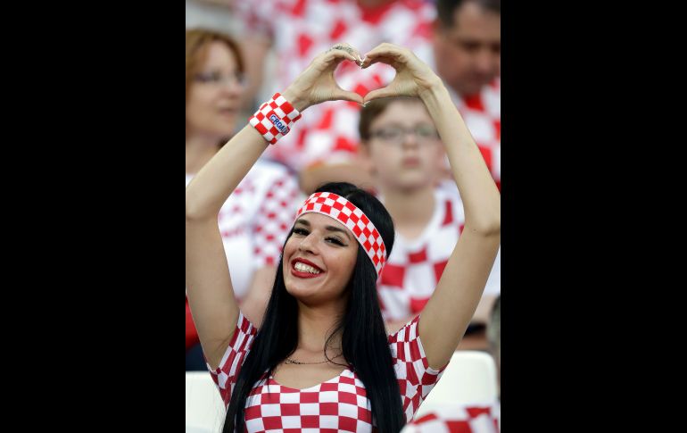 Amor para Croacia. AP/Archivo