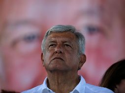 El candidato presidencial por la coalición Juntos Haremos Historia pide a sus rivales que se tranquilicen y aclara que ese pleito no le beneficia ni le perjudica. AP / M. Ugarte