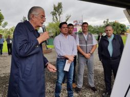 El director del SIAPA, Aristeo Mejía Durán, reconoce que las obras sólo mitigarán los riesgos de inundación y encharcamientos. EL INFORMADOR / T. Villaseñor