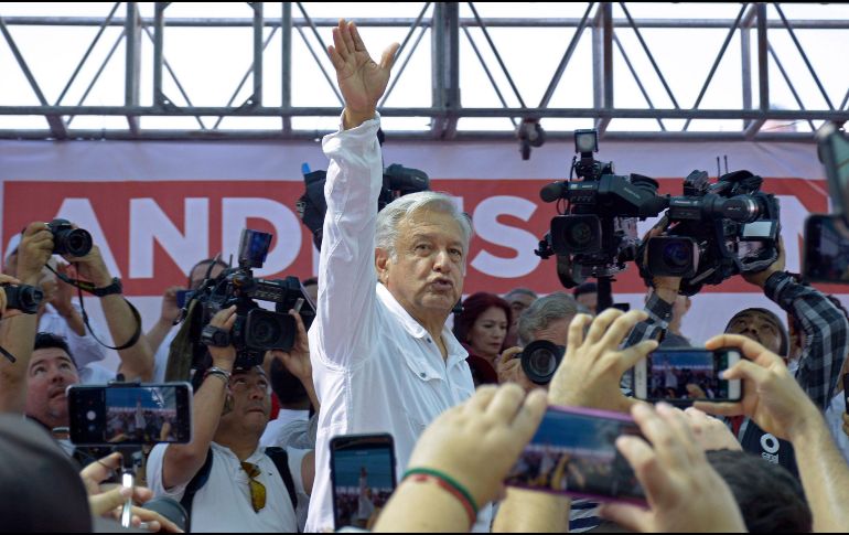 Clouthier consideró que las llamadas telefónicas con información falsa y manipulada para tratar de afectar a Andrés Manuel, no están funcionando como esperaban sus promotores. EFE / J. Cruz