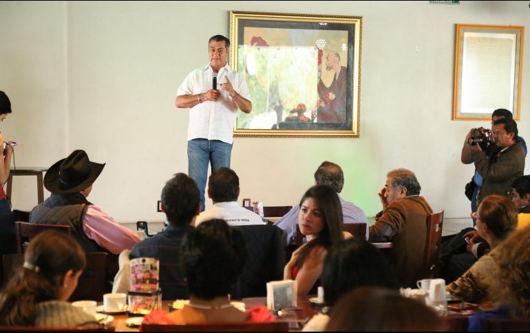 Rodríguez Calderón aseguró que a diferencia de sus adversarios no quiere un México lleno de “huevones”, sino de trabajadores. NTX / ESPECIAL