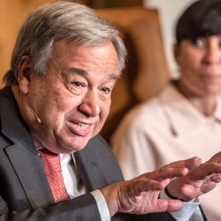 António Guterres llega a Moscú para reunión con Putin