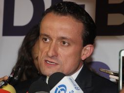 El candidato del PRI a la Jefatura de Gobierno de la Ciudad de México, Mikel Arriola, a la salida del tercer debate. NTX/G. Durán