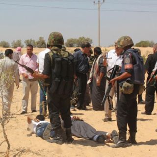El Ejército egipcio abate a 32 terroristas en el Sinaí