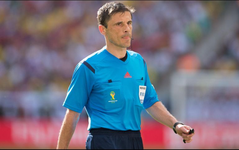 Miroslad Mazic dirigió la final de la UEFA Champions League en Kiev, entre el Real Madrid de España y el Liverpool de Inglaterra. MEXSPORT / ARCHIVO