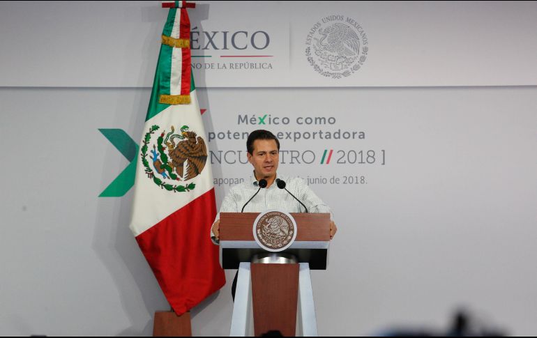 Peña Nieto participó en el foro 