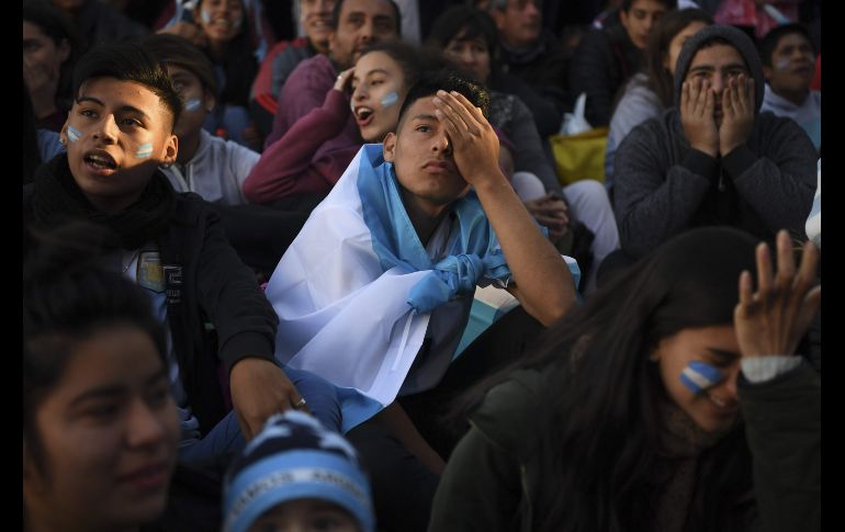 Tras dos partidos, la Albiceleste está en riesgo de no avanzar a la siguiente ronda.