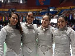 Lydia Casilla, AlelyHernández, Nataly Michel y Melissa Rebolledo. TWITTER / @COM_Mexico